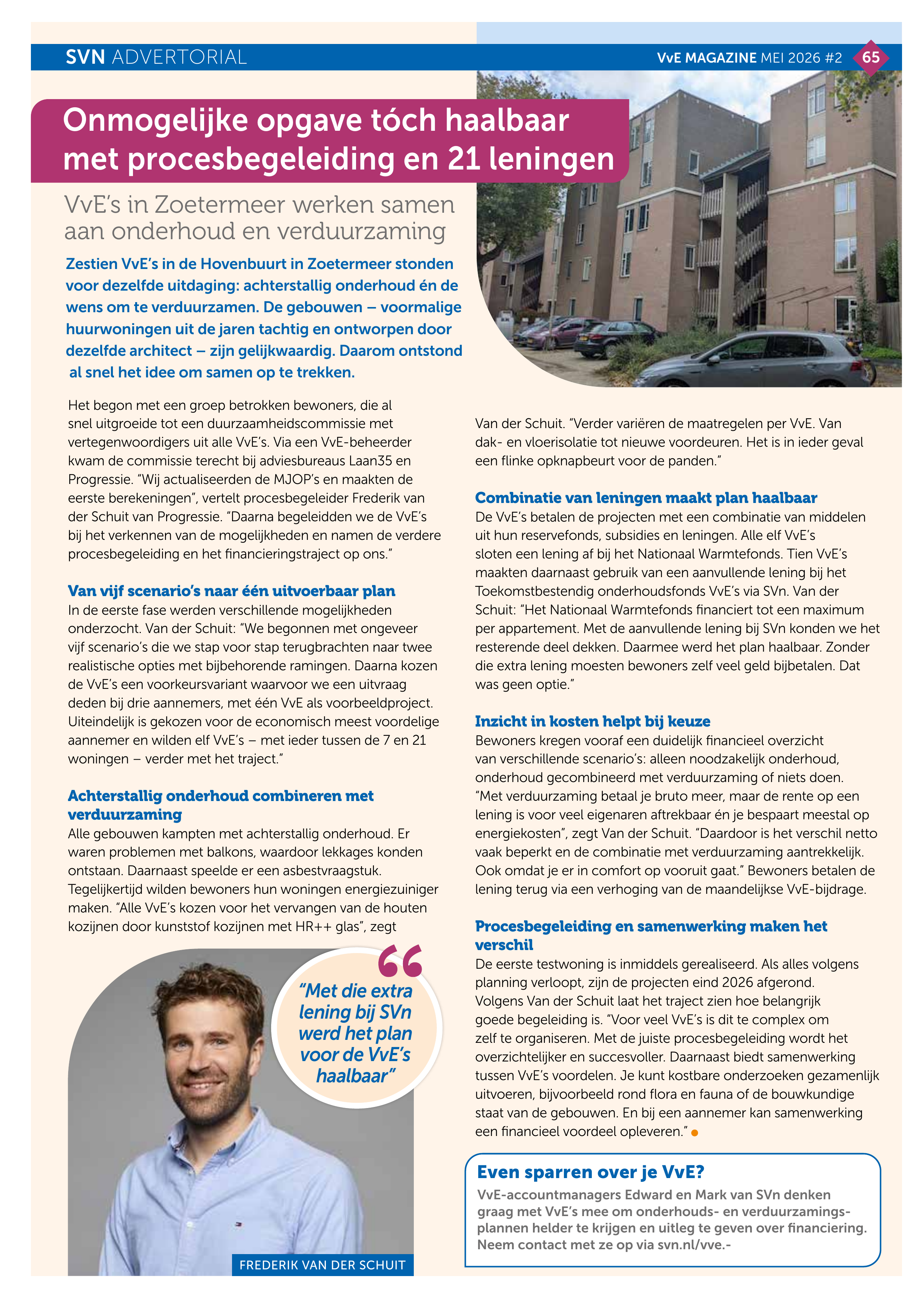 Svn Advertorial Vve Zoetermeer