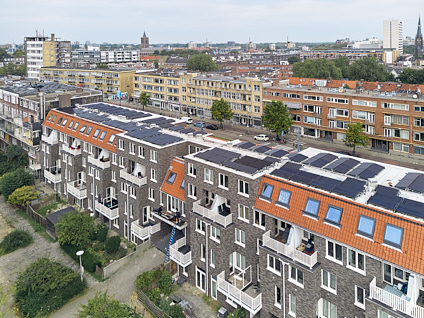 Vve Dak Zonnepanelen Gevel Uitzicht Wijk Schiedam 424X318