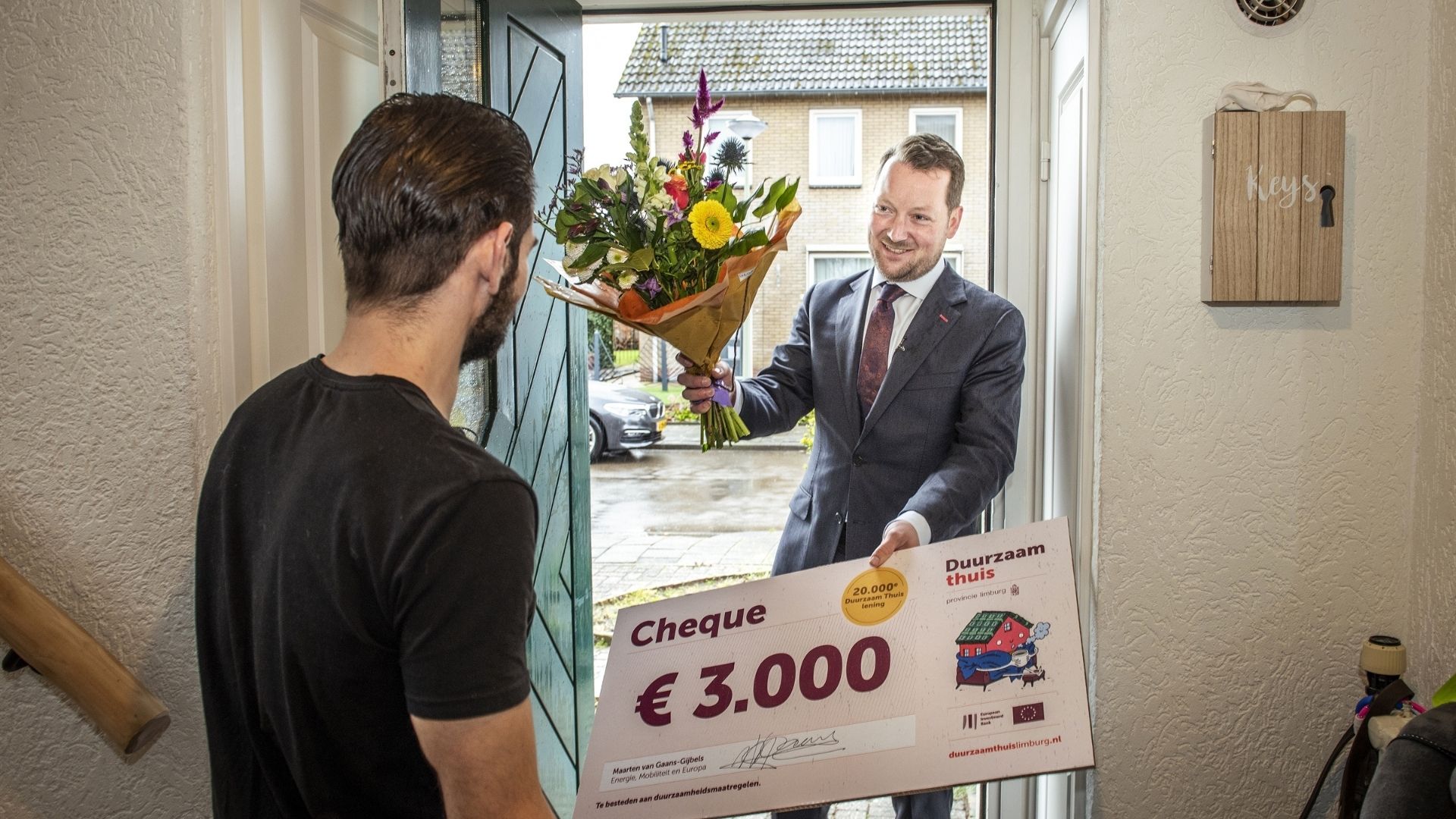 Verduurzamen Cheque Bloemen